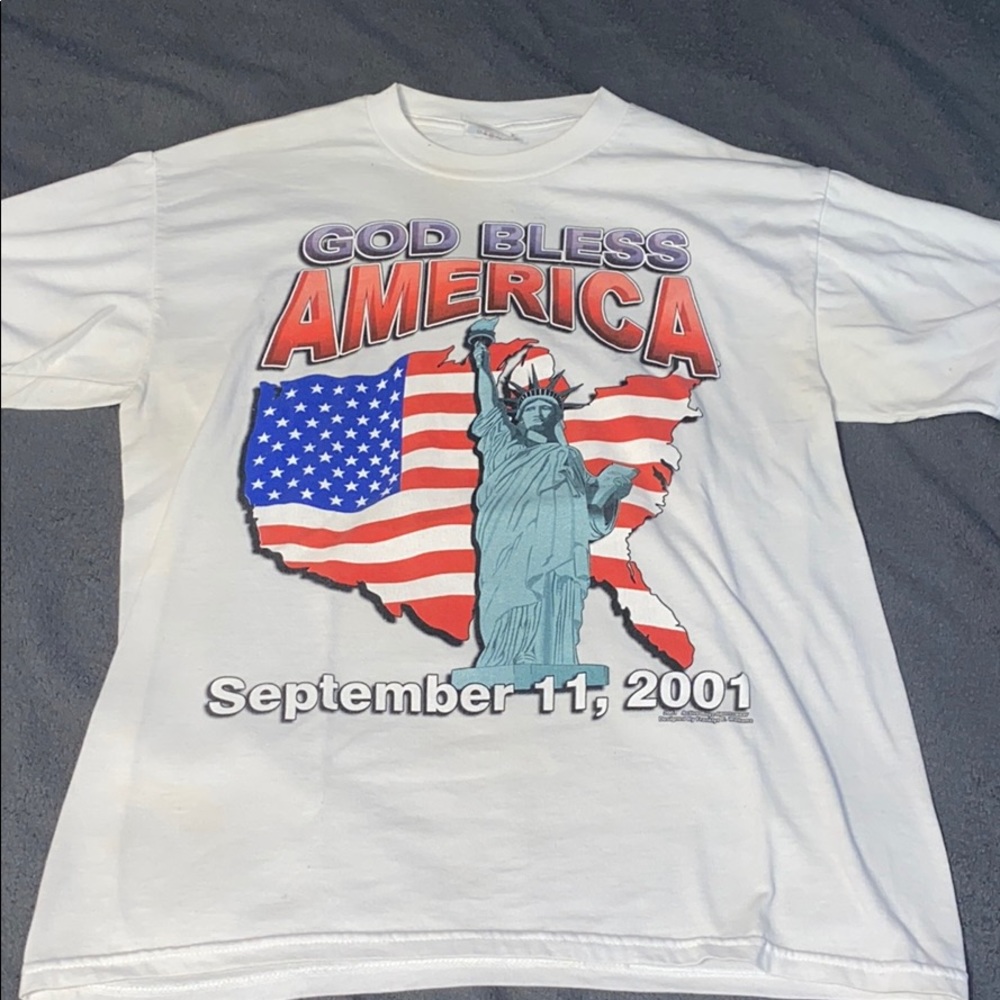 God bless america 9/11 Tee